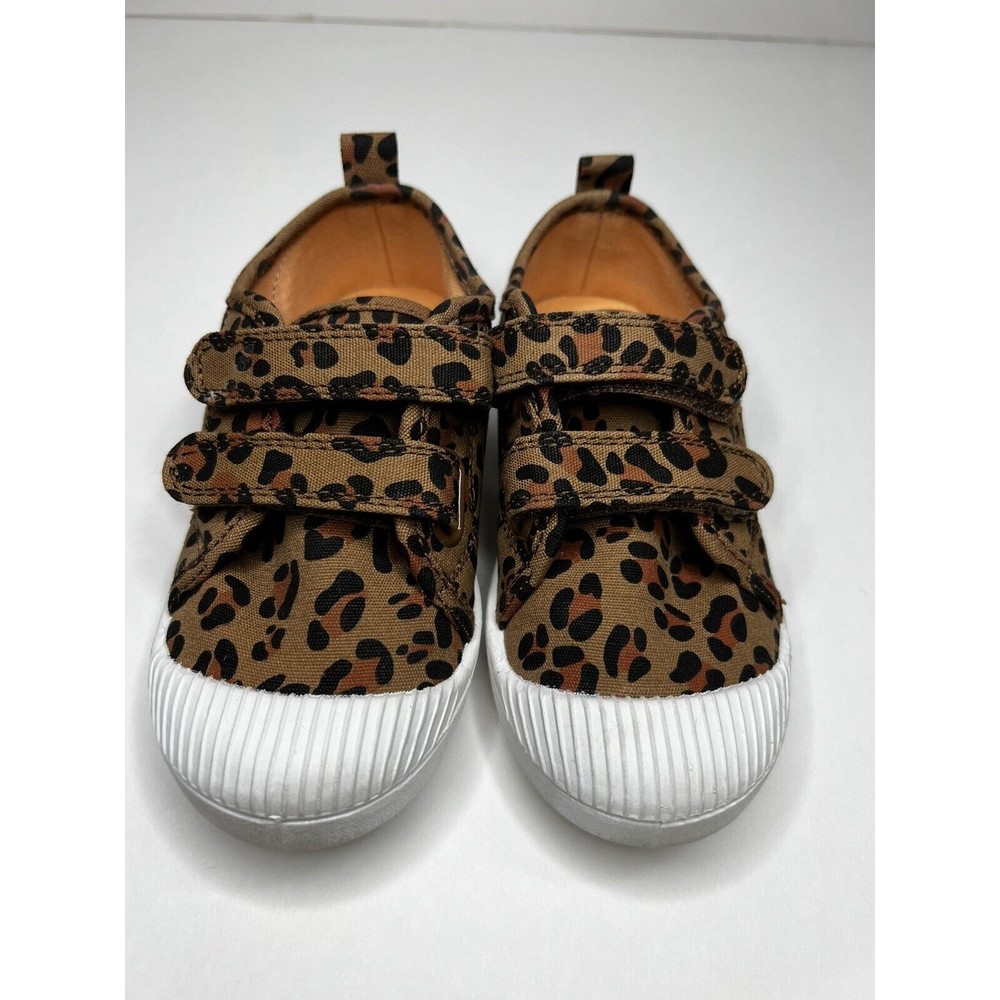 Girls Cat & Jack  Leopard Sneakers Size 9